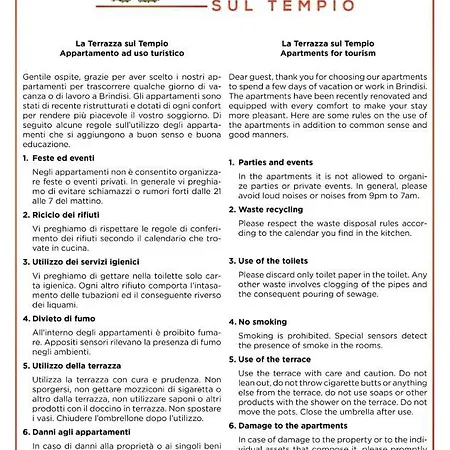 La Terrazza Sul Tempio * Brindisi